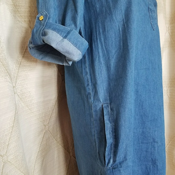 Allforcolor Everyday Denim Tunic Dress - Picture 4 of 8